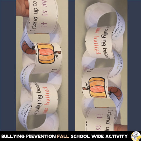 October Counseling Bundle - Bullying Prevention Month + Fall Coping Strategies